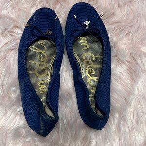 Sam Edelman royal blue flats